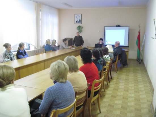 Встреча с коллективом ГУО «УПК Гринковский детский сад-средняя школа»