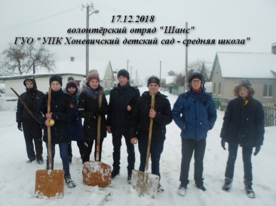 Тимуровские и волонтерские отряды